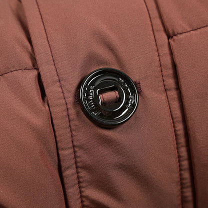 MOORER "CASATI - KM" ポリエステル100% ファーフード付きダウンジャケット｜420495｜GUARDAROBA MILANO OFFICIAL STORE