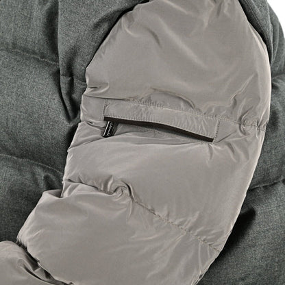 MOORER "CASCIANO - FUR - OSL" カシミヤ混ウール コンビダウンジャケット｜420308 - 50｜GUARDAROBA MILANO OFFICIAL STORE