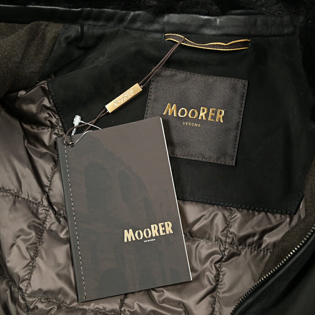MOORER "CELOTTI - NK" スエードレザーダウンジャケット｜420307｜GUARDAROBA MILANO OFFICIAL STORE