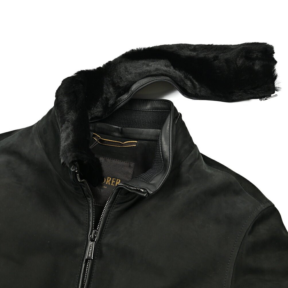 MOORER "CELOTTI - NK" スエードレザーダウンジャケット｜420307｜GUARDAROBA MILANO OFFICIAL STORE