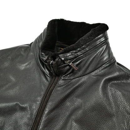 MOORER "CELOTTI - PEC" レザーダウンジャケット｜420415 - 46｜GUARDAROBA MILANO OFFICIAL STORE