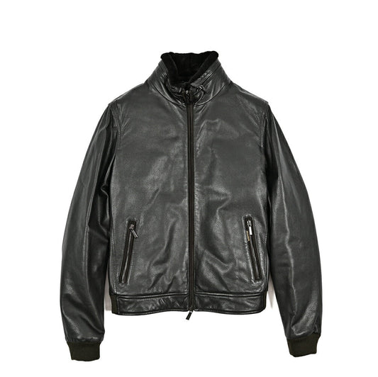 MOORER "CELOTTI - PEC" レザーダウンジャケット｜420415 - 46｜GUARDAROBA MILANO OFFICIAL STORE