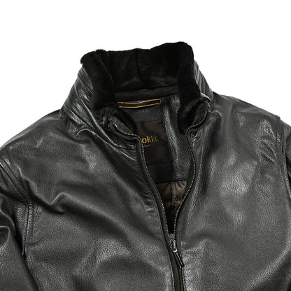 MOORER "CELOTTI - PEC" レザーダウンジャケット｜420415 - 46｜GUARDAROBA MILANO OFFICIAL STORE