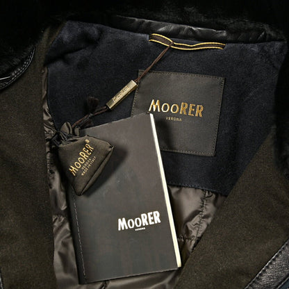 MOORER "CELOTTI - UR" スエードレザーダウンジャケット｜420316 - 50｜GUARDAROBA MILANO OFFICIAL STORE