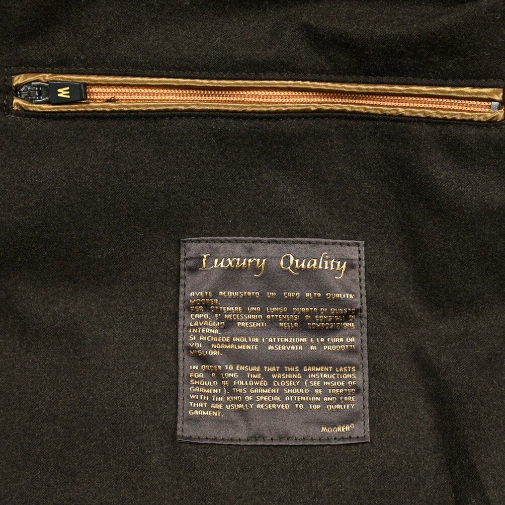 MOORER "CELOTTI - UR" スエードレザーダウンジャケット｜420316 - 50｜GUARDAROBA MILANO OFFICIAL STORE