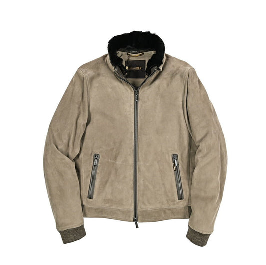 MOORER "CELOTTI - UR" スエードレザーダウンジャケット｜420321｜GUARDAROBA MILANO OFFICIAL STORE