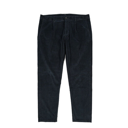 MOORER “CHADWICK-VL1” ストレッチコットン 中畝コーデュロイパンツ ネイビー(NAVY) 46 | GUARDAROBA MILANO OFFICIAL STORE