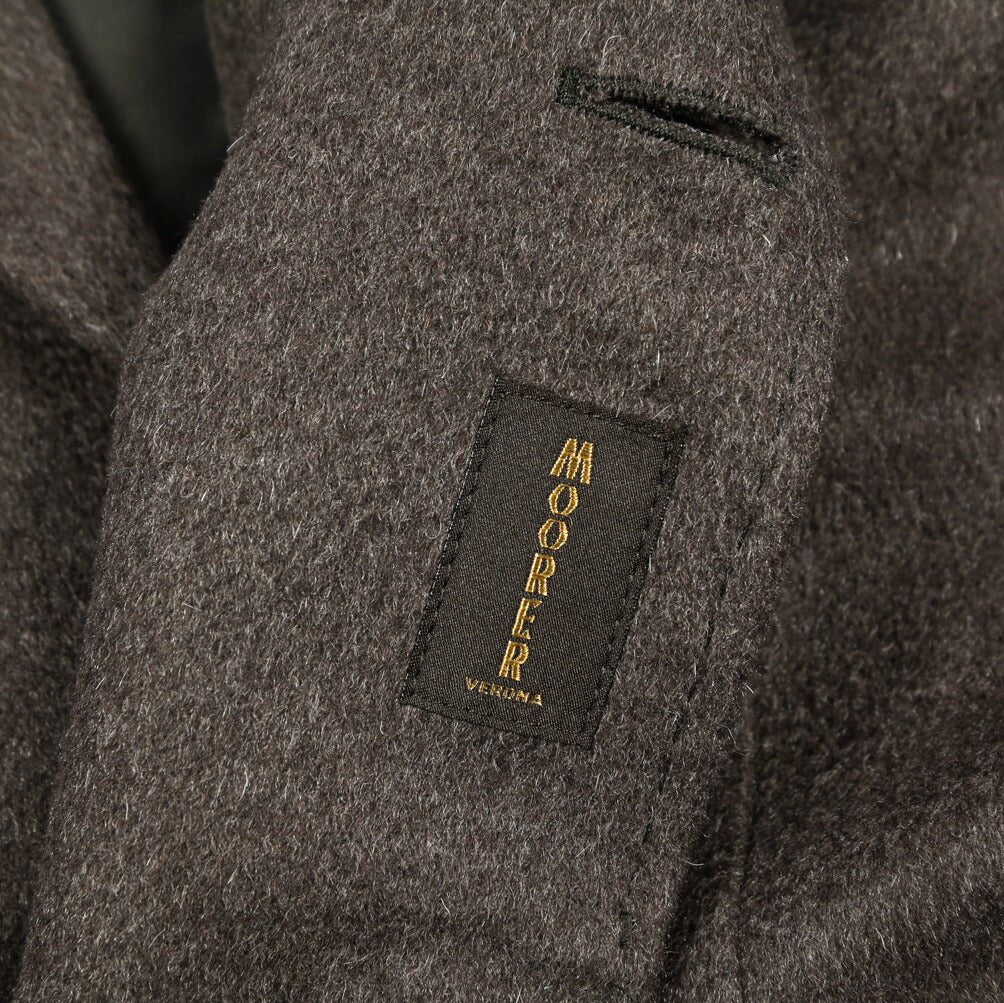 MOORER "CIGOLI - MG" カシミヤ100% ダウンチェスターコート (着脱可能ライナー付き)｜420434｜GUARDAROBA MILANO OFFICIAL STORE