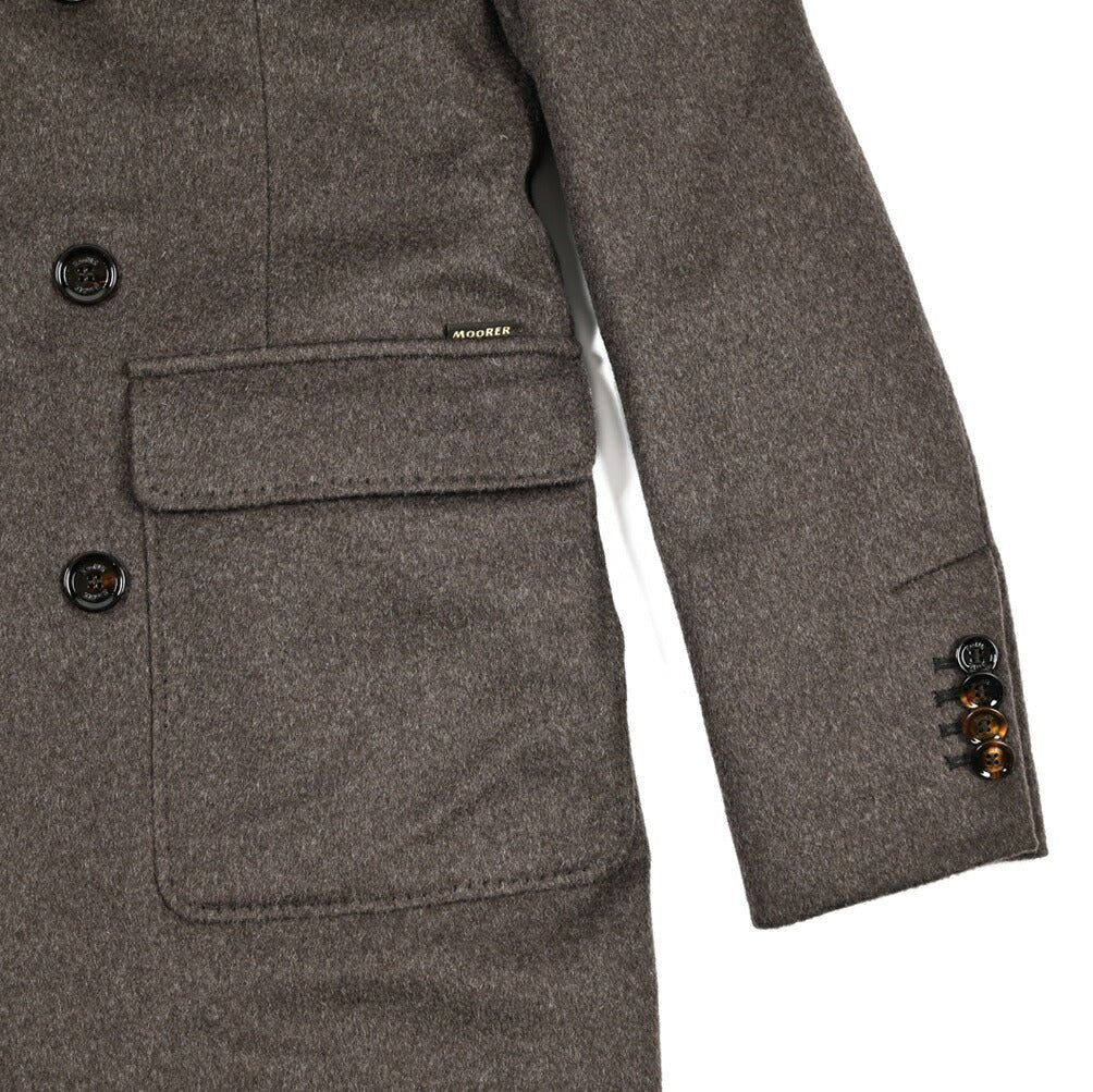 MOORER "CIGOLI - MG" カシミヤ100% ダウンチェスターコート (着脱可能ライナー付き)｜420434｜GUARDAROBA MILANO OFFICIAL STORE