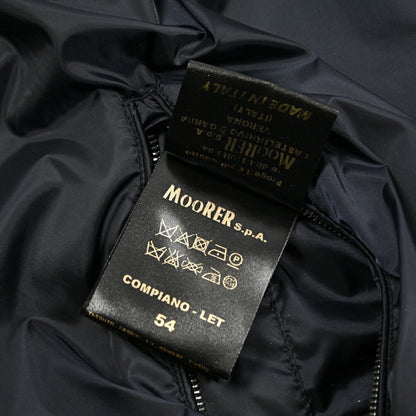 MOORER COMPIANO - LET レザー/ナイロン リバーシブルボンバージャケット MA - 1｜436043-54｜GUARDAROBA MILANO OFFICIAL STORE