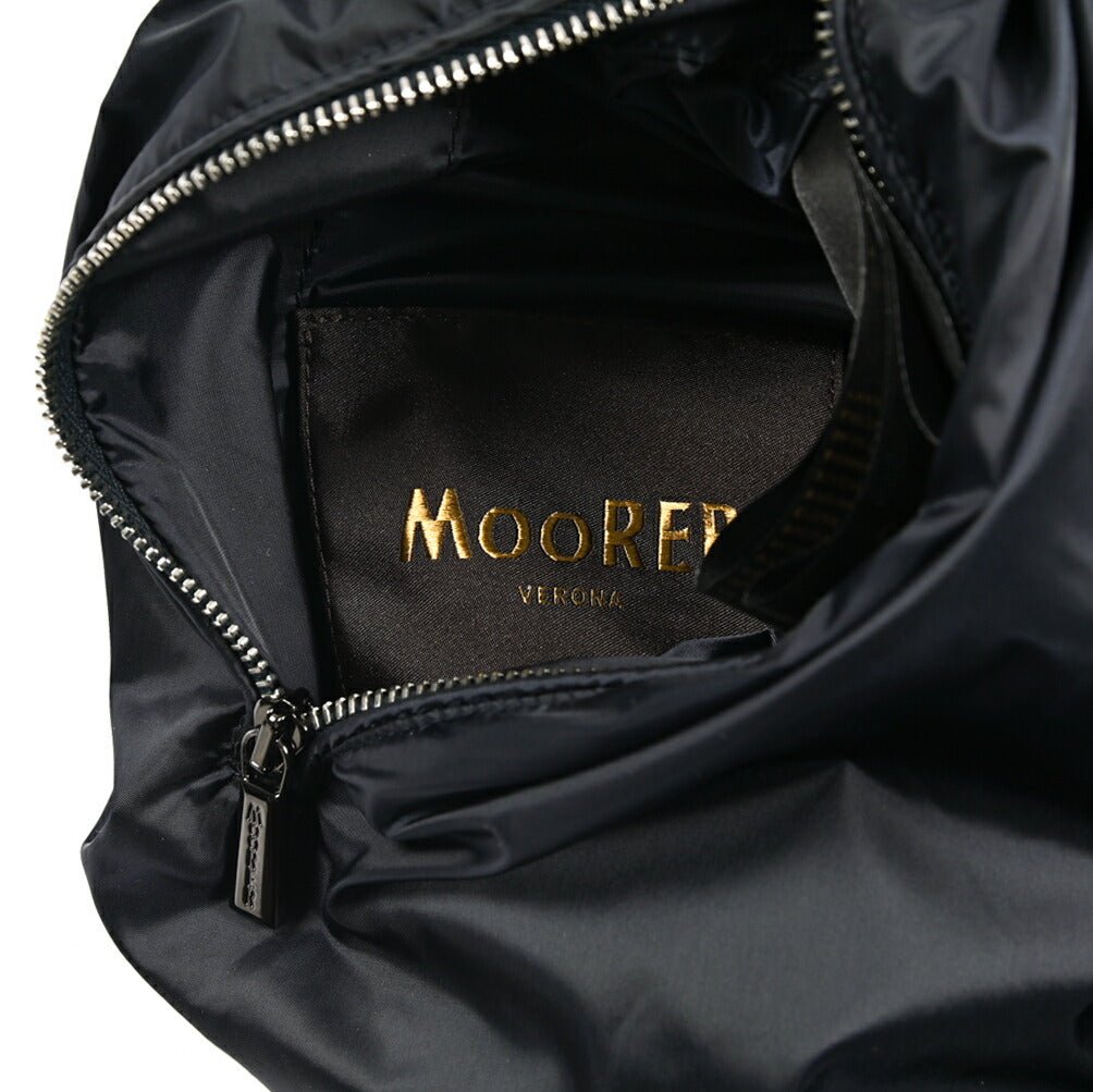 MOORER COMPIANO - LET レザー/ナイロン リバーシブルボンバージャケット MA - 1｜436043-54｜GUARDAROBA MILANO OFFICIAL STORE