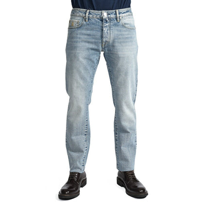 MOORER "CREDI - DF7301" コットン100%デニム スリムジーンズ｜437046-30｜GUARDAROBA MILANO OFFICIAL STORE