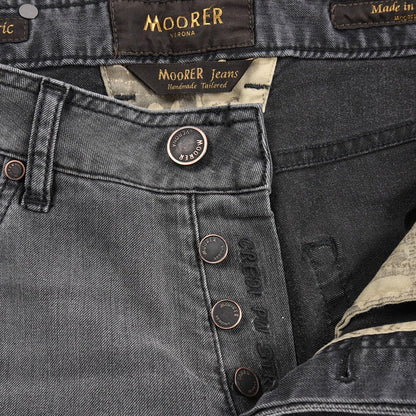 MOORER "CREDI - PS701" ストレッチデニム スリムジーンズ｜437053｜GUARDAROBA MILANO OFFICIAL STORE