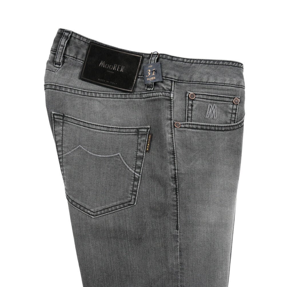 MOORER "CREDI - PS701" ストレッチデニム スリムジーンズ｜437053｜GUARDAROBA MILANO OFFICIAL STORE
