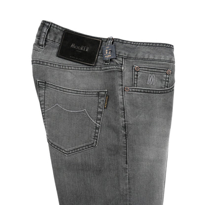 MOORER "CREDI - PS701" ストレッチデニム スリムジーンズ｜437053｜GUARDAROBA MILANO OFFICIAL STORE