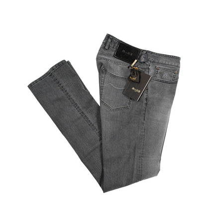 MOORER "CREDI - PS701" ストレッチデニム スリムジーンズ｜437053｜GUARDAROBA MILANO OFFICIAL STORE