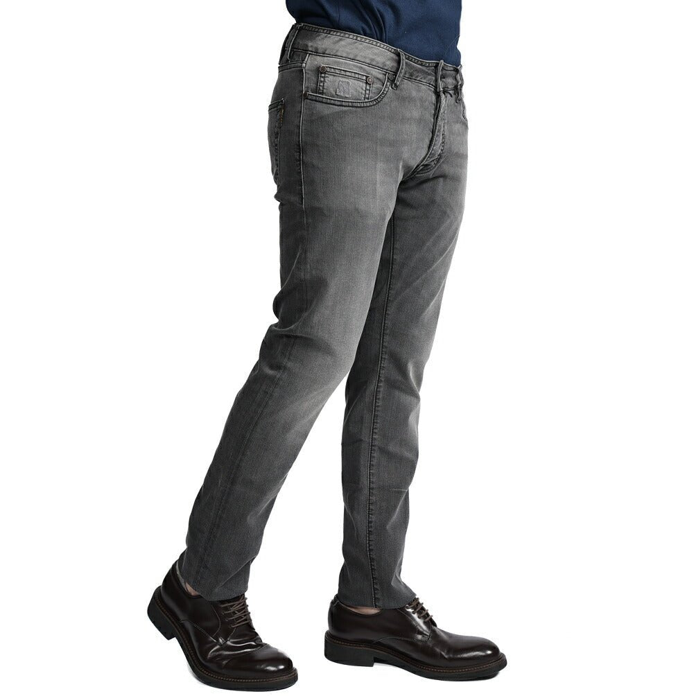 MOORER "CREDI - PS701" ストレッチデニム スリムジーンズ｜437055-30｜GUARDAROBA MILANO OFFICIAL STORE