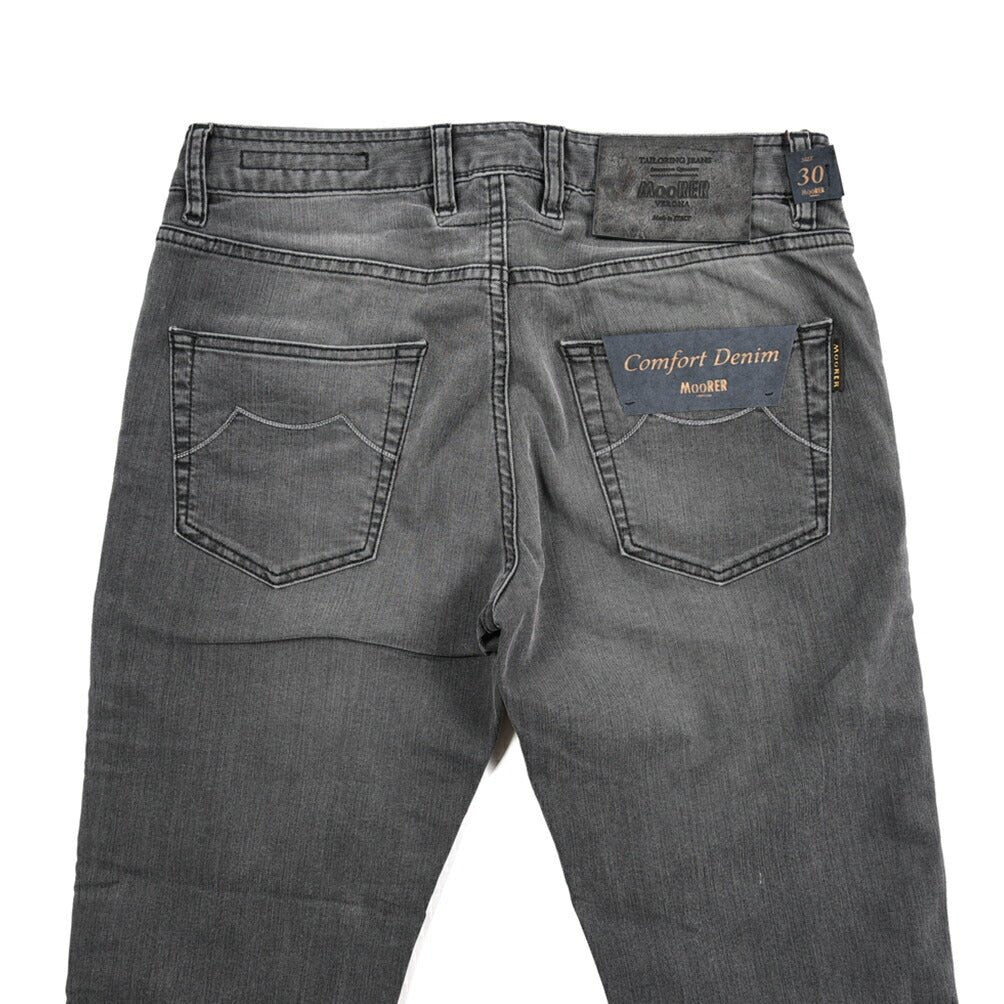 MOORER "CREDI - PS701" ストレッチデニム スリムジーンズ｜437055-30｜GUARDAROBA MILANO OFFICIAL STORE