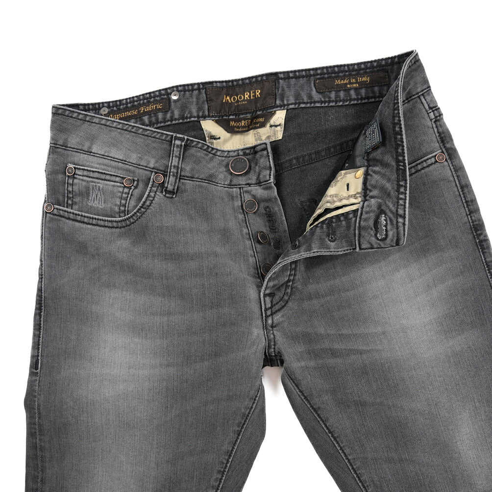 MOORER "CREDI - PS701" ストレッチデニム スリムジーンズ｜437055-30｜GUARDAROBA MILANO OFFICIAL STORE