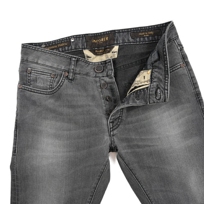 MOORER "CREDI - PS701" ストレッチデニム スリムジーンズ｜437055-30｜GUARDAROBA MILANO OFFICIAL STORE
