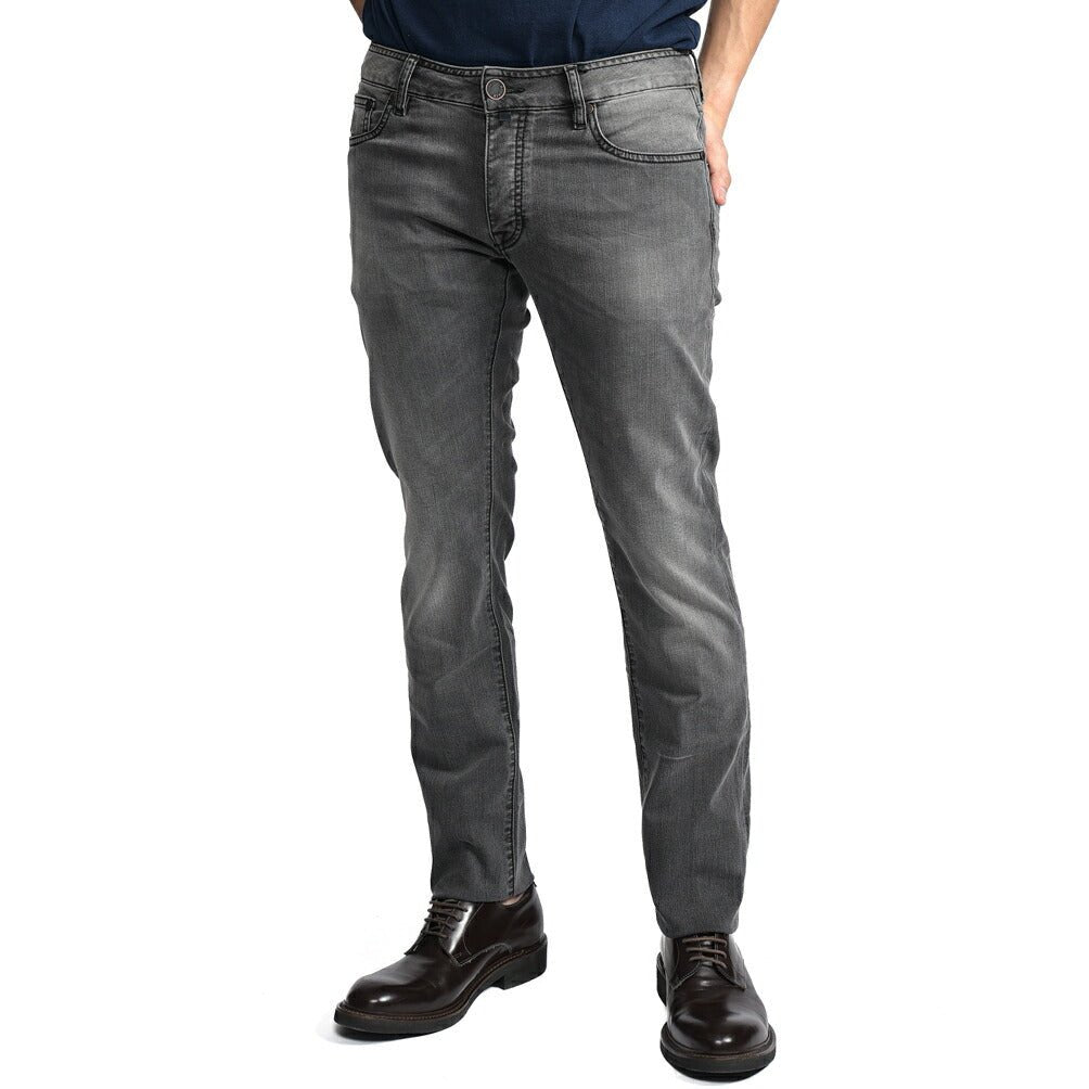 MOORER "CREDI - PS701" ストレッチデニム スリムジーンズ｜437055-30｜GUARDAROBA MILANO OFFICIAL STORE