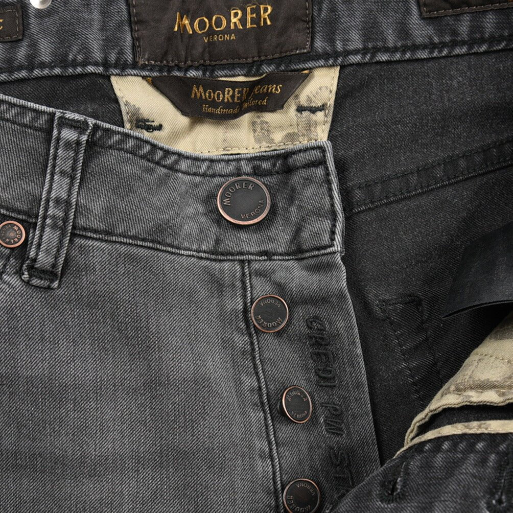 MOORER "CREDI - PS701" ストレッチデニム スリムジーンズ｜437055-30｜GUARDAROBA MILANO OFFICIAL STORE
