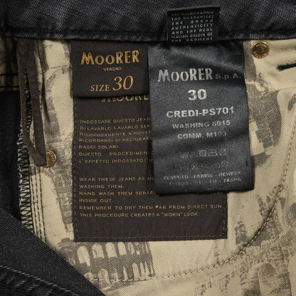MOORER "CREDI - PS701" ストレッチデニム スリムジーンズ｜437055-30｜GUARDAROBA MILANO OFFICIAL STORE