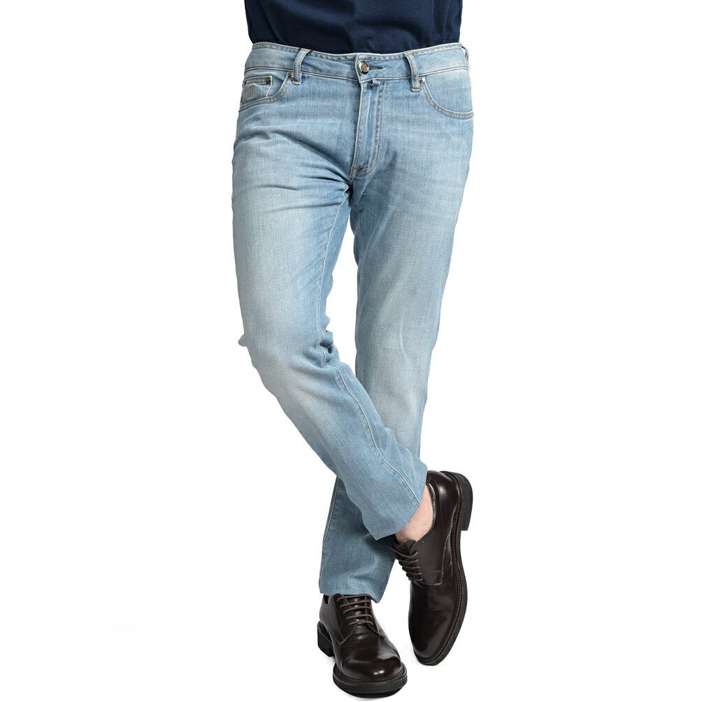 MOORER "CREDI - PS705" ストレッチデニム スリムジーンズ｜437043-32｜GUARDAROBA MILANO OFFICIAL STORE