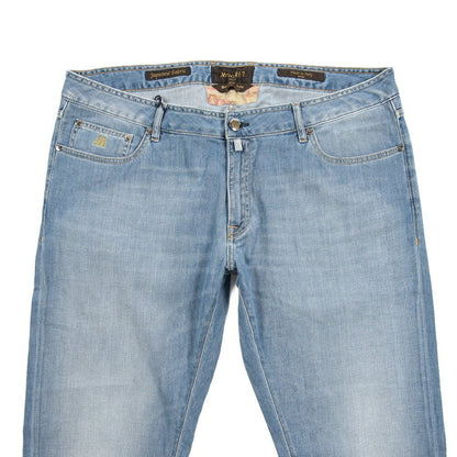 MOORER "CREDI - PS705" ストレッチデニム スリムジーンズ｜437054｜GUARDAROBA MILANO OFFICIAL STORE