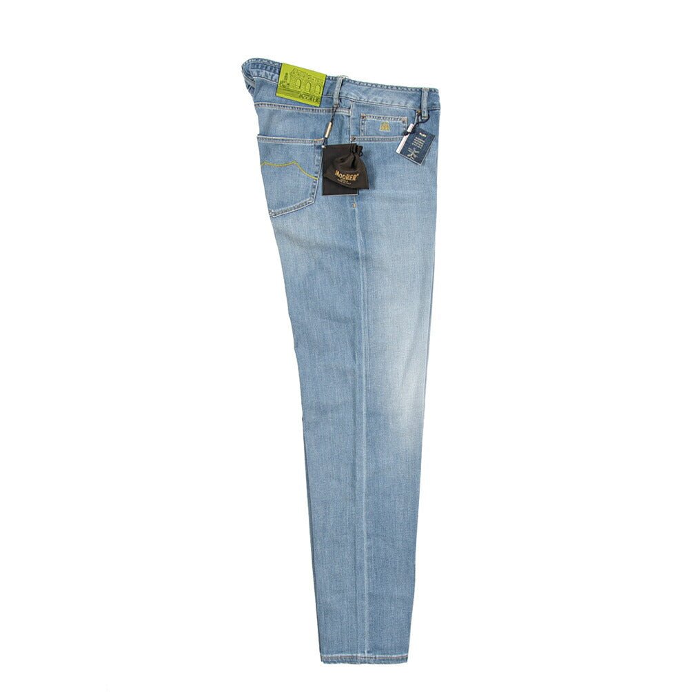 MOORER "CREDI - PS705" ストレッチデニム スリムジーンズ｜437054｜GUARDAROBA MILANO OFFICIAL STORE
