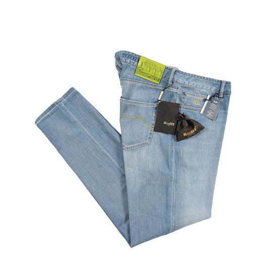 MOORER "CREDI - PS705" ストレッチデニム スリムジーンズ｜437054｜GUARDAROBA MILANO OFFICIAL STORE