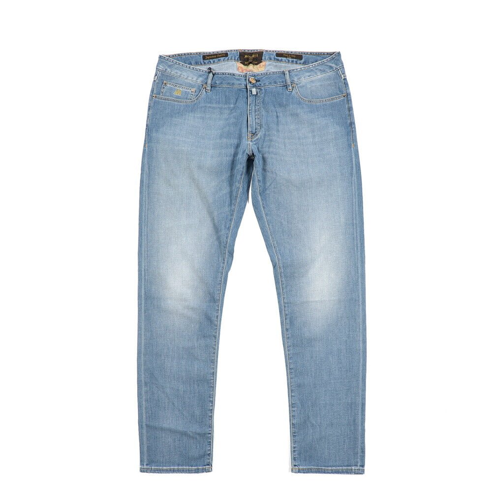 MOORER "CREDI - PS705" ストレッチデニム スリムジーンズ｜437054｜GUARDAROBA MILANO OFFICIAL STORE