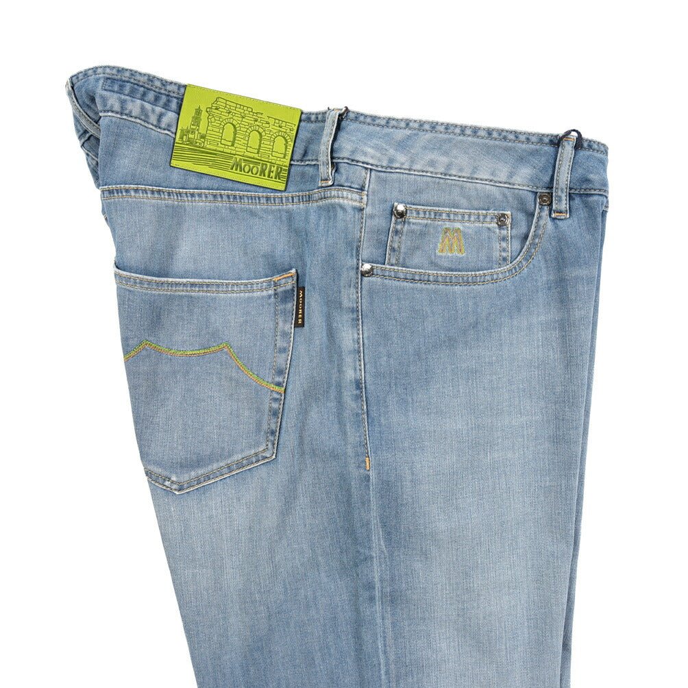 MOORER "CREDI - PS705" ストレッチデニム スリムジーンズ｜437054｜GUARDAROBA MILANO OFFICIAL STORE