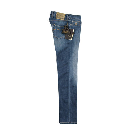 MOORER "CREDI - PS705" ストレッチデニム スリムジーンズ｜437069-31｜GUARDAROBA MILANO OFFICIAL STORE