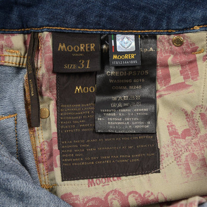 MOORER "CREDI - PS705" ストレッチデニム スリムジーンズ｜437069-31｜GUARDAROBA MILANO OFFICIAL STORE
