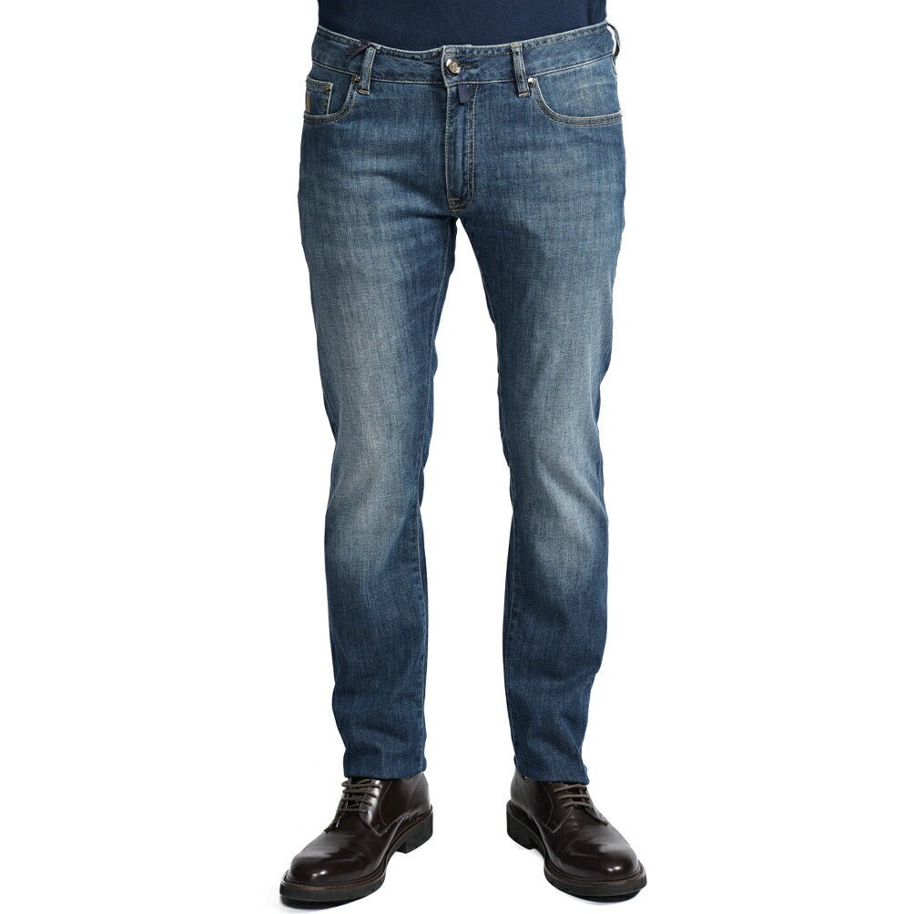 MOORER "CREDI - PS705" ストレッチデニム スリムジーンズ｜437069-31｜GUARDAROBA MILANO OFFICIAL STORE