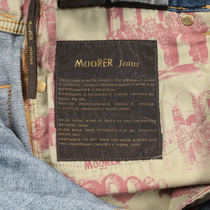 MOORER "CREDI - PS705" ストレッチデニム スリムジーンズ｜437069-31｜GUARDAROBA MILANO OFFICIAL STORE