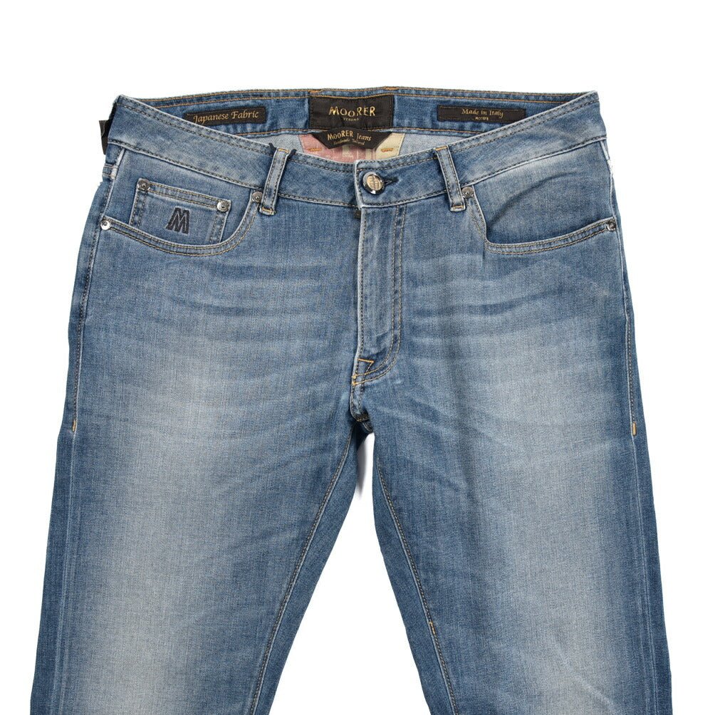 MOORER "CREDI - PS705" ストレッチデニム スリムジーンズ / 日本製生地｜437080-30｜GUARDAROBA MILANO OFFICIAL STORE