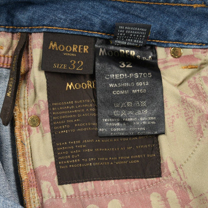 MOORER "CREDI - PS705" ストレッチデニム スリムジーンズ / 日本製生地｜437080-30｜GUARDAROBA MILANO OFFICIAL STORE