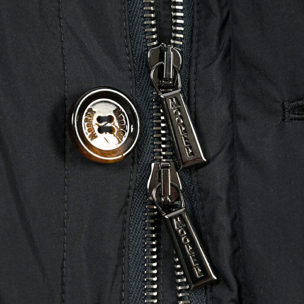 MOORER “DANTE-OP” ポリアミド 100% ダウンコート / ACQUA RESISTANT (撥水) ネイビー(DARK BLU) 48 | GUARDAROBA MILANO OFFICIAL STORE