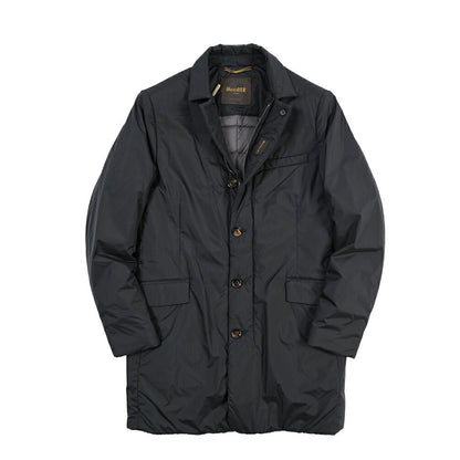 MOORER “DANTE-OP” ポリアミド 100% ダウンコート / ACQUA RESISTANT (撥水) ネイビー(DARK BLU) 48 | GUARDAROBA MILANO OFFICIAL STORE