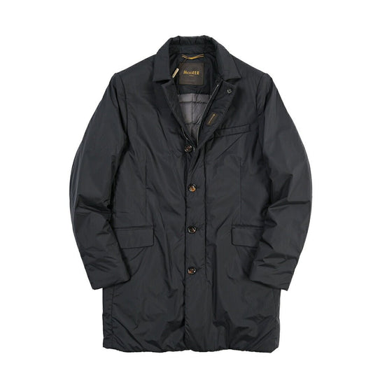 MOORER “DANTE-OP” ポリアミド 100% ダウンコート / ACQUA RESISTANT (撥水) ネイビー(DARK BLU) 48 | GUARDAROBA MILANO OFFICIAL STORE