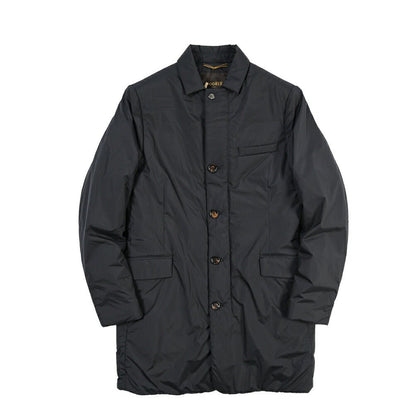MOORER “DANTE-OP” ポリアミド 100% ダウンコート / ACQUA RESISTANT (撥水) ネイビー(DARK BLU) 48 | GUARDAROBA MILANO OFFICIAL STORE