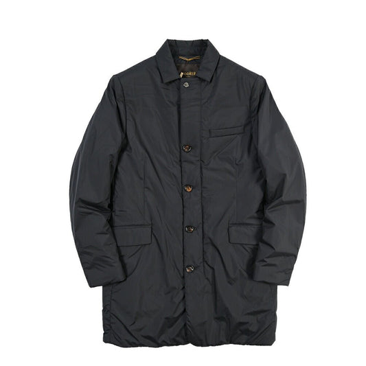 MOORER “DANTE-OP” ポリアミド 100% ダウンコート / ACQUA RESISTANT (撥水) ネイビー(DARK BLU) 48 | GUARDAROBA MILANO OFFICIAL STORE