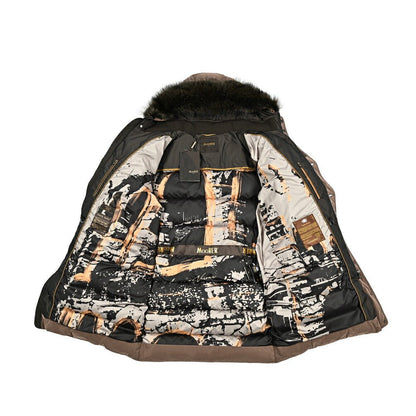 MOORER "DARRIS - OS" ナイロン混 ファーフード付きダウンコート｜420322 - 52｜GUARDAROBA MILANO OFFICIAL STORE