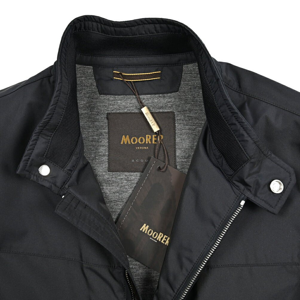 MOORER DORON - WK ポリエステル100% ダブルジップブルゾン / ACQUA RESISTANT(撥水)｜436049-48｜GUARDAROBA MILANO OFFICIAL STORE