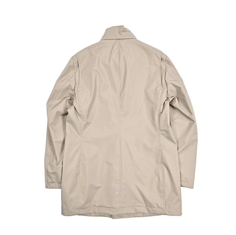 MOORER DUCA - GF ポリエステル100% スタンドカラーコート 収納可能フード付き / ACQUA PROOF(防水)｜435919-48｜GUARDAROBA MILANO OFFICIAL STORE