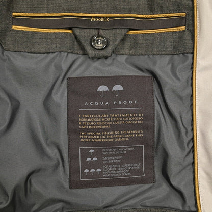 MOORER DUCA - GF ポリエステル100% スタンドカラーコート 収納可能フード付き / ACQUA PROOF(防水)｜435919-48｜GUARDAROBA MILANO OFFICIAL STORE