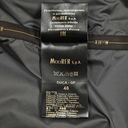 MOORER DUCA - GF ポリエステル100% スタンドカラーコート 収納可能フード付き / ACQUA PROOF(防水)｜435919-48｜GUARDAROBA MILANO OFFICIAL STORE