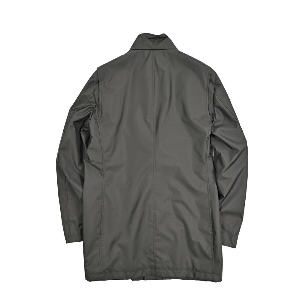 MOORER DUCA - GF ポリエステル100% スタンドカラーコート 収納可能フード付き / ACQUA PROOF(防水)｜435964-56｜GUARDAROBA MILANO OFFICIAL STORE